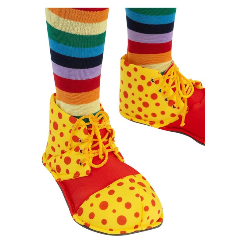 Kids Clown Shoe Covers Child 1