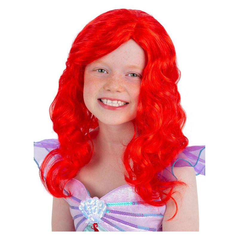 Mermaid Wig Red Child 1