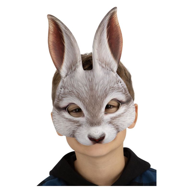 Kids White Rabbit Mask Child 1