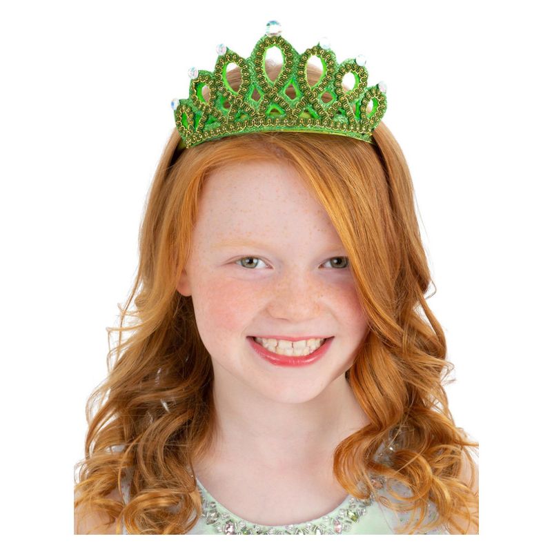 Kids Green Tiara Child 1