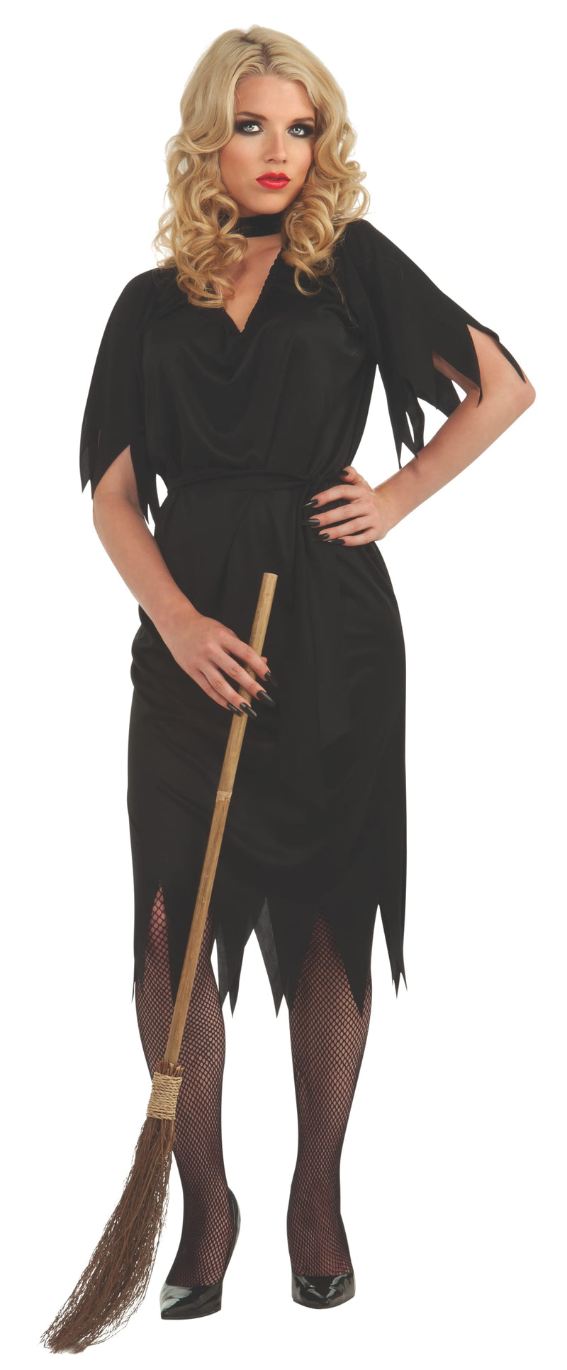 Classic Black Witch Costume - Size Std