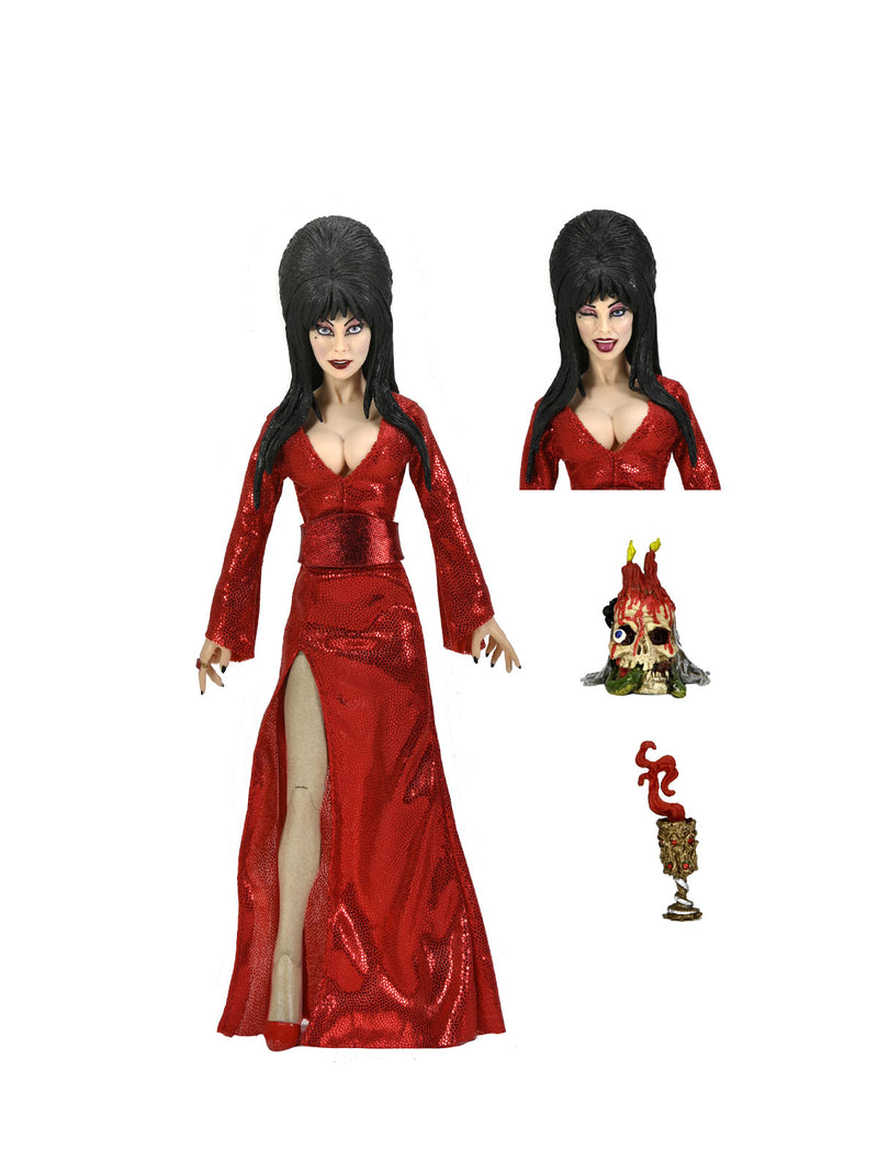 Elvira Very Scary Christmas 8 Clothed Action Figure"