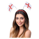 England Flag Bopper Headband Adult White Red_1 sm-56401