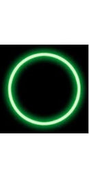 Glow -in -the -dark 22 Pink Necklace  - Pack Of 5"