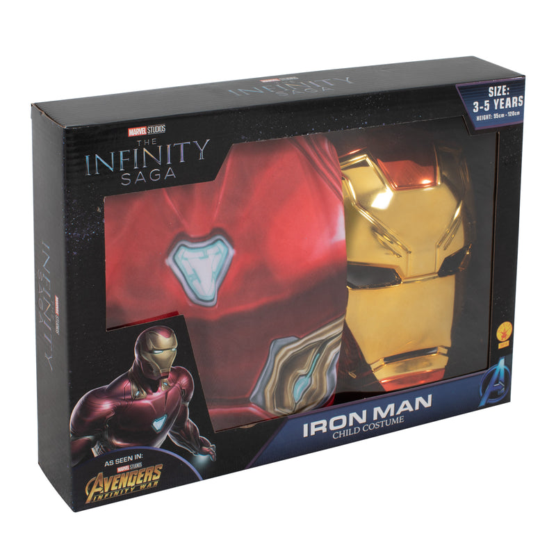 Iron Man Costume Box Set Child