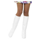 Costumes Australia 60s Gogo Boot Covers Adult White_1
