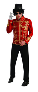 Michael Jackson Adult Red Military Jacket