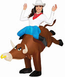 Ride On Bull Inflatable Costume