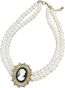 Roaring 20'S Cameo Necklace