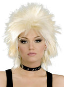 80'S Rock Idol-Blonde Wig