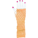 Fishnet Gloves - Orange
