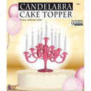 Candelabra Cake Decorator - Pink