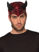Red Devil Hood Headpiece