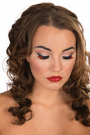 Retro Rock Eyelashes With Bows