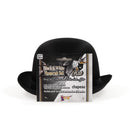 Derby Hat  - Deluxe Satin, Black