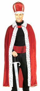 King Robe & Crown Set, Red