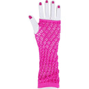 Fishnet Gloves - Pink