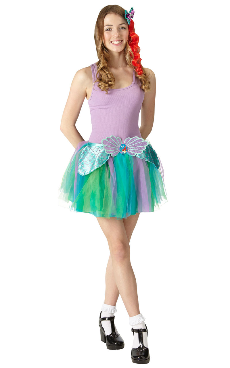 Ariel Little Mermaid Tween Tutu Set - Childrens
