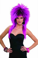 Short Hot Pink Pop Wig - Adult