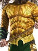 Aquaman Costume Boys Gold Green Suit