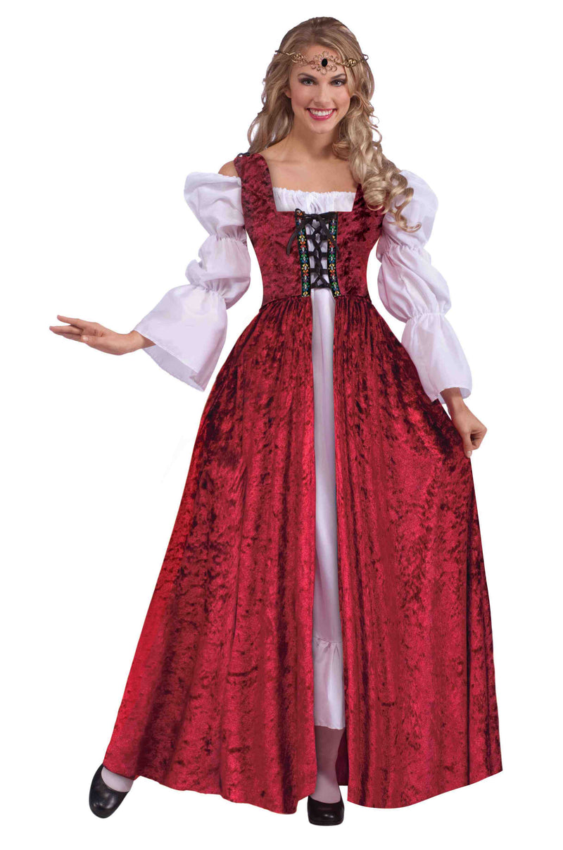 Mini Top Hat Red Lace - Adult
