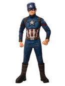 Captain America Deluxe Avg4 Costume 3-4Yr