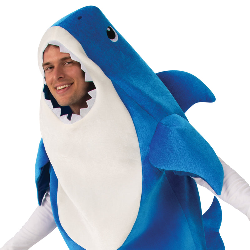 Daddy Shark Deluxe Blue Costume Adult
