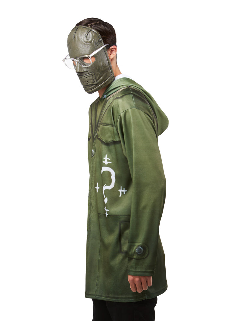 The Riddler Costume Top Adult