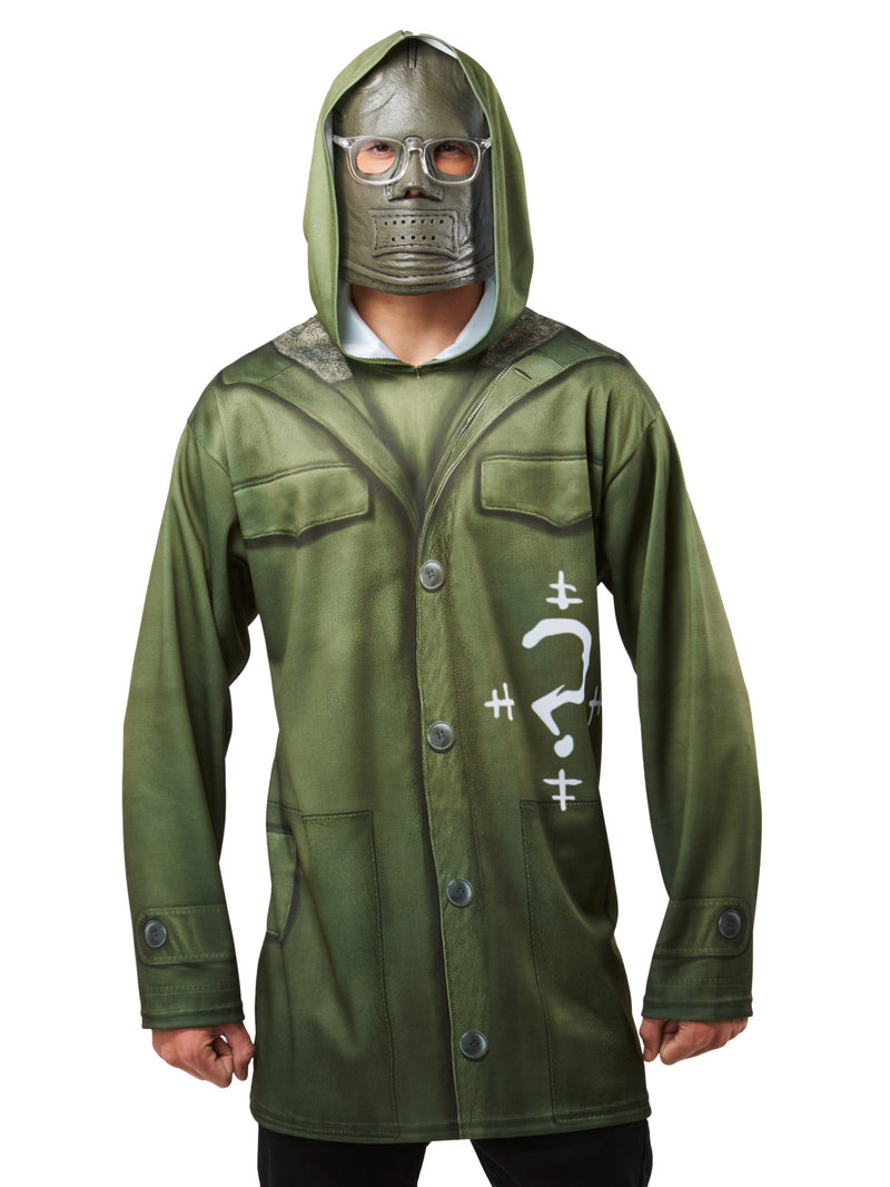 The Riddler Costume Top Adult