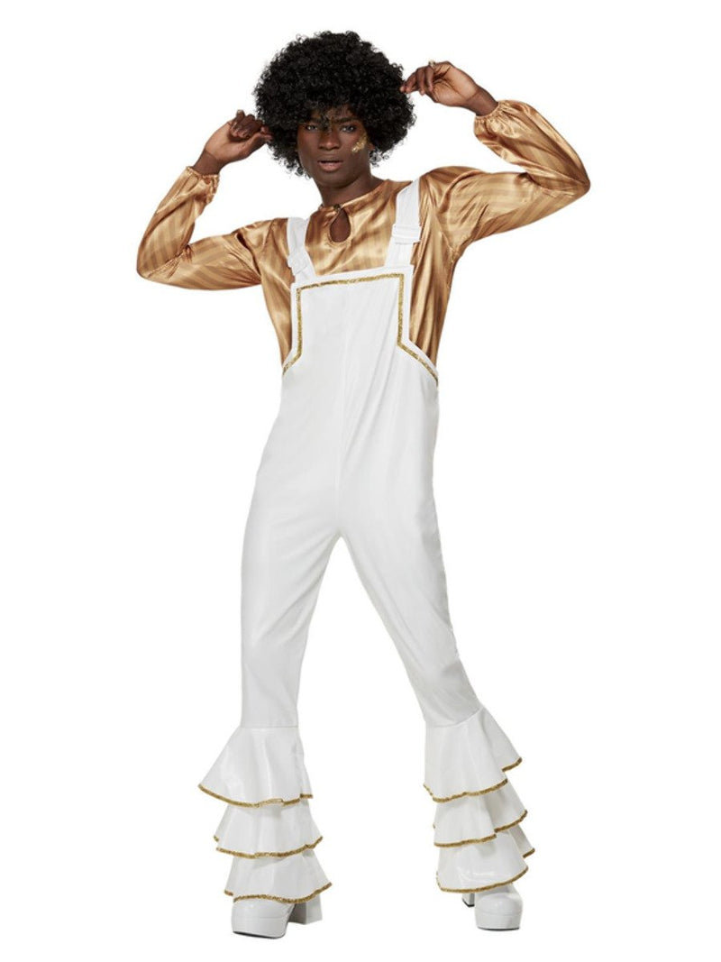 Gold jumpsuit 70s outlet