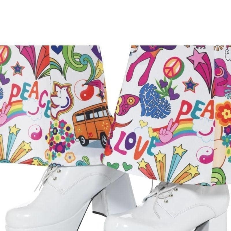 Costumes Australia 70s Mens Platform Shoes Size Adult White_1