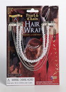 Pearl & Chain Hair Wrap