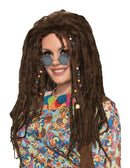 Hippie Dreadlocks Wig - Brown