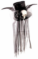 Mini Hat With Skull & Veil