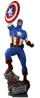 Captain America Fibreglass Statue