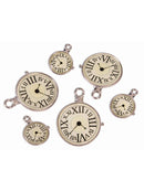 Steampunk Clock Charms