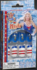 Lady In The Navy Finger Nails