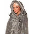 Faux Fur Womens Cape Grey