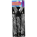 80'S Zebra Suspenders