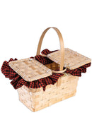 Little Red Riding Hood Basket With Gingham