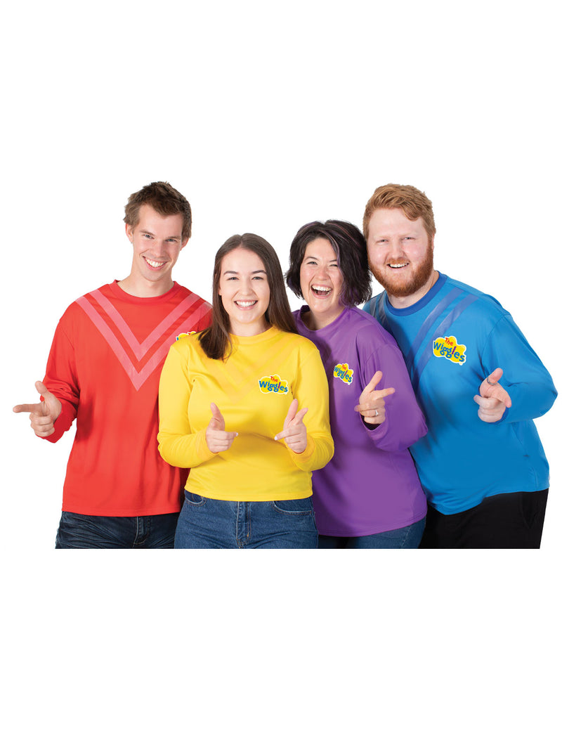 Blue Wiggle Costume Top Adult