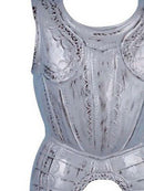 Hero Mask With Rear Tie - Grren - Adult