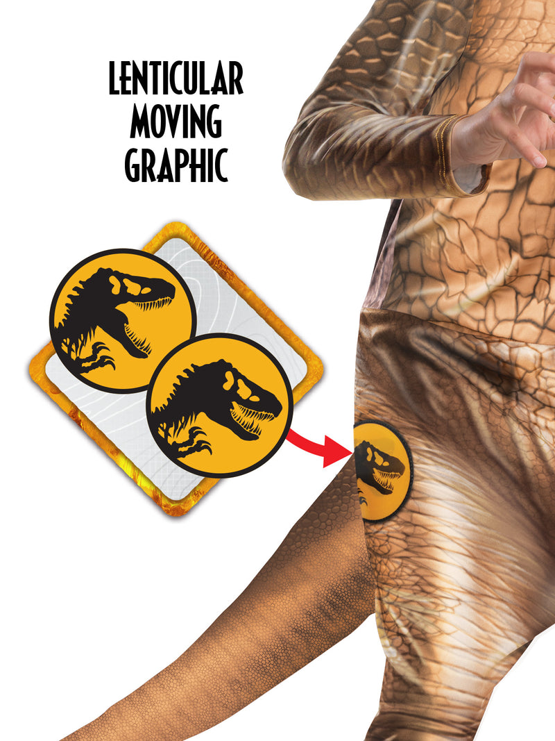 T-rex Deluxe Lenticular Costume Child