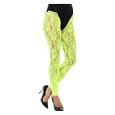 Costumes Australia Size Chart 80s Lace Leggings Adult Neon Green