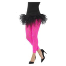 Costumes Australia Size Chart 80s Lace Leggings Adult Neon Pink