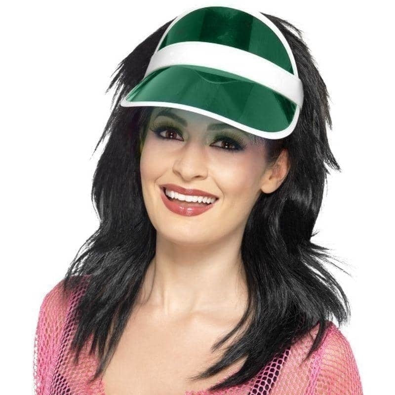 Costumes Australia 80s Sun Visor Adult Green_1