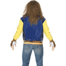 Costumes Australia 80s Teen Wolf Costume Mens Yellow Blue Letterman Jacket_2