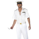 Costumes Australia 80s Top Gun Captain Costume Adult White_1