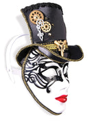Mermaid Half Mask - Green