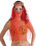 Harem Headpiece - Red